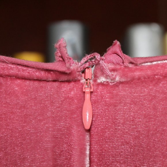 NOA Silk Blend Velvet Dress - Picture 5 of 5